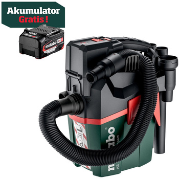 Odkurzacz przemysłowy Metabo AS 18 L PC Compact (602028850)