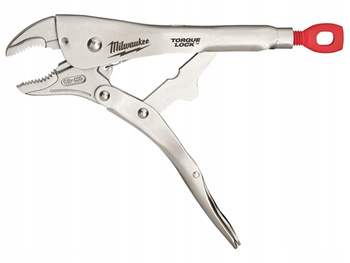 Szczypce zaciskowe wygięte 10" Milwaukee 4932471725