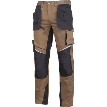 Spodnie robocze do pasa Lahti Pro brązowe, rozmiar 2XL