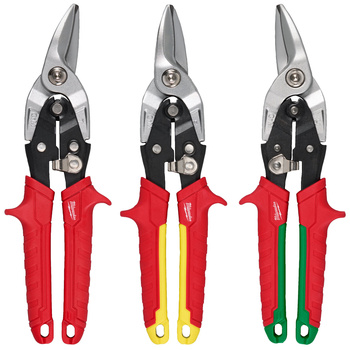 Zestaw Nożyce do cięcia blachy 3szt. Milwaukee 4932499020