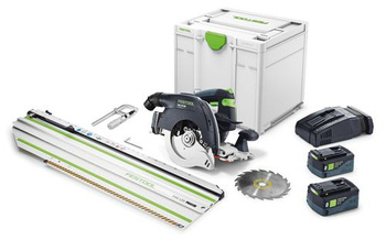 FESTOOL Pilarka Akumulatorowa 18V HKC 55 5,0EBI-Set-FSK420