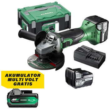 Akumulatorowa szlifierka kątowa 125mm HiKOKI G18DSL2 WUZ