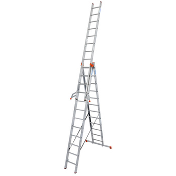 Drabina wielofunkcyjna ze szczeblami Tribilo KRAUSE Monto 9,30m 3x12