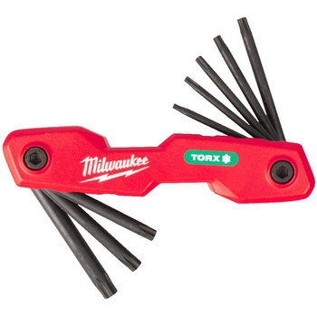 Zestaw składanych kluczy imbusowych TORX 8 el.  Milwaukee 4932480979