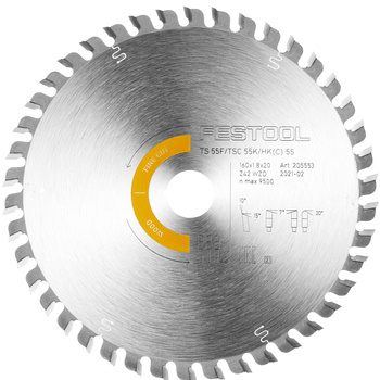 FESTOOL Tarcza WOOD FINE CUT HW 160x1,8x20 WD42