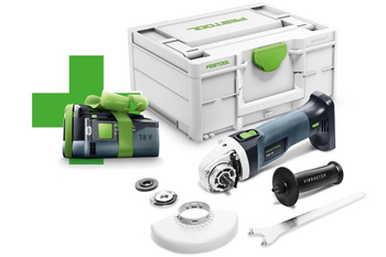 FESTOOL Szlifierka kątowa akumulatorowa 18V AGC 18-125 EB-Basic-5,0 Akumulator GRATIS