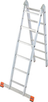 Drabina dwustronna przegubowa ze szczeblami TriMatic KRAUSE Monto 4,40m 2x6