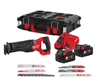 Zestaw promocyjny piła szablasta 4933498063 i ponad 100 brzeszczotów M18 FSZ100P-502P Milwaukee 4933498242