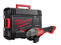 Szlifierka kątowa 125 mm z płaską głowicą, hamulcem i włącznikiem łopatkowym M18FSAGF125XPDB-0X Milwaukee 4933478439