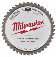 Tarcza do metalu 203mm 42 zęby Milwaukee 48404515