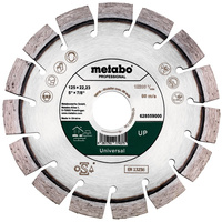 Diamentowa tarcza tnąca Metabo 125x22,23 mm, „UP”, uniwersalna „professional” (628559000)