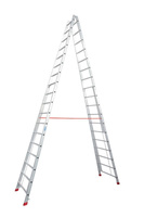 Drabina dwustronna ze szczeblami KRAUSE Stabilo 6,25m 2x18