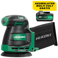 Akumulatorowa szlifierka mimośrodowa HiKOKI SV1813DA W4Z