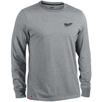 Koszulka t-shirt z długim rękawem szara HT LS GR M Milwaukee 4932492989
