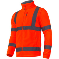 Bluza / Polar ostrzegawcza odblaskowa Lahti Pro pomarańczowa, rozmiar XL