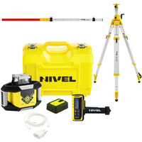 Laser obrotowy Nivel System NL320R DIGITAL + Statyw SJJ32 + Łata LS-24