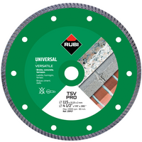 Tarcza diamentowa Rubi TSV 115 Pro uniwersalna do materiałów budowlanych