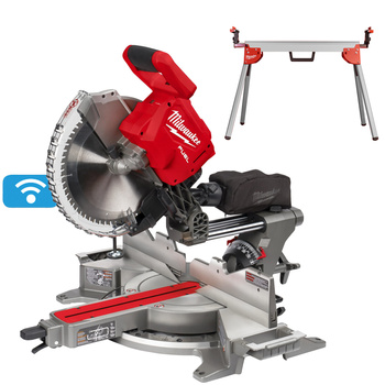 Zestaw piła tarczowa / ukośnica z posuwem 305mm M18 FMS305-0 Milwaukee 4933471205 + Stojak do ukośnicy ze stojakiem M18 FMS305-0 Milwaukee