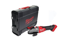 Szlifierka kątowa 125mm z płaską głowicą, hamulcem i włącznikiem suwakowym M18FSAGF125XB-0X Milwaukee 4933478438