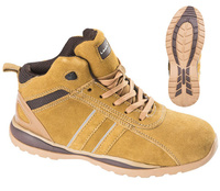 Trzewiki robocze zamszowe SRA SB miodowo - brązowe 42