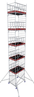 Aluminiowe rusztowanie jezdne o poszerzonej konstrukcji KRAUSE Monto ProTecXXL 10,30m 12,30m