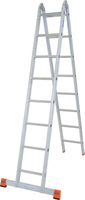 Drabina dwustronna przegubowa ze szczeblami TriMatic KRAUSE Monto 5,50m 2x8