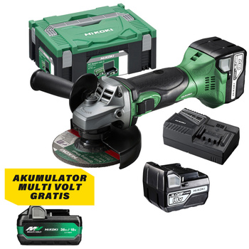 Akumulatorowa szlifierka kątowa 115mm HiKOKI G18DSL2 WPZ
