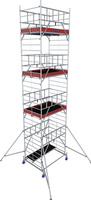 Aluminiowe rusztowanie jezdne o poszerzonej konstrukcji KRAUSE Monto ProTecXXL 9,30m 7,30m