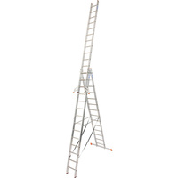 Drabina wielofunkcyjna ze szczeblami Tribilo KRAUSE Monto 10,90m 3x14