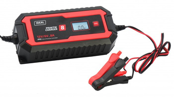 Inteligentny prostownik PRAKTIK CHARGER 8 LCD IDEAL