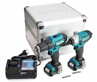Zestaw combo Makita CLX224x ( DF333D + TD110D ) 12V + Adapter ADP08 Makita CXT 10,8V 12V 