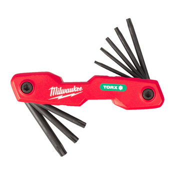 Zestaw składanych kluczy imbusowych TORX 8 el.  Milwaukee 4932480979