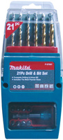 Zestaw wierteł i bitów Makita P-57087 21 sztuk
