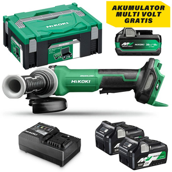 Szlifierka kątowa akumulatorowa HiKOKI G3613DVF WQZ