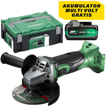 Akumulatorowa szlifierka kątowa 115mm HiKOKI G18DSL2 W2Z