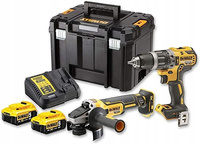 Zestaw wkrętarka + szlifierka DeWALT DCK2020P2T DCG405 + DCD791