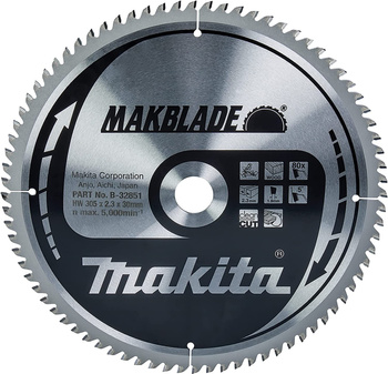 Tarcza tnąca Makita B-32851 do drewna 305x30mm 80Z