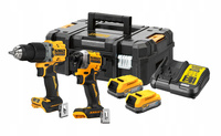 Zestaw narzędzi wkrętarka + zakrętarka DeWALT DCK2050E2T
