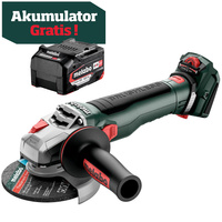 Akumulatorowa szlifierka kątowa Metabo WVB 18 LT BL 11-125 Quick (613057850)