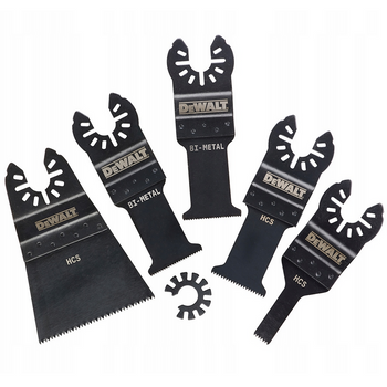 Zestaw 5 brzeszczotków do narzędzi wielofunkcyjnych Dewalt DT20732