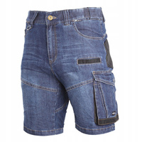 Krótkie spodenki jeansowe ze wzmocnieniami Lahti Pro rozm. 2XL