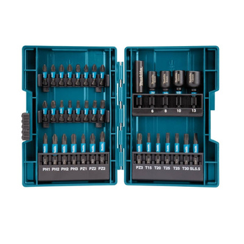 Zestaw bitów końcówek wkrętakowych i nasadek IMPACT BLACK 35szt Makita B-66880