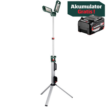 Akumulatorowy reflektor budowlany Metabo BSA 18 LED 5000 DUO-S (601507850)