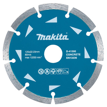 Diamentowa tarcza tnąca 125 x 22,23 mm Makita D-41595