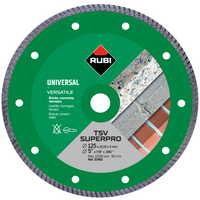 Tarcza diamentowa Rubi TSV 125 Superpro uniwersalna do materiałów budowlanych