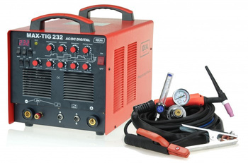 Spawarka MAX-TIG 232 AC/DC DIGITAL + zestaw TIG + reduktor IDEAL