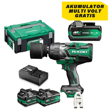 Klucz udarowy akumulatorowy 36V MultiVolt HiKOKI WR36DF WRZ