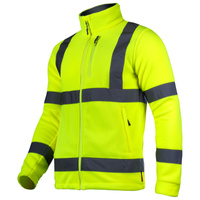 Bluza ostrzegawcza polar żółta  S