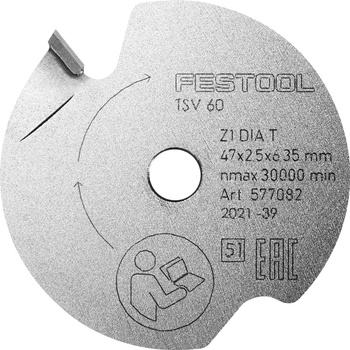 FESTOOL Tarcza podcinająca UNIVERSAL DIA 47x2,5x6,35 T1