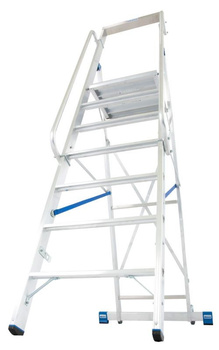 Drabina wolnostojąca z dużą platformą KRAUSE Stabilo 3,65m 1x7